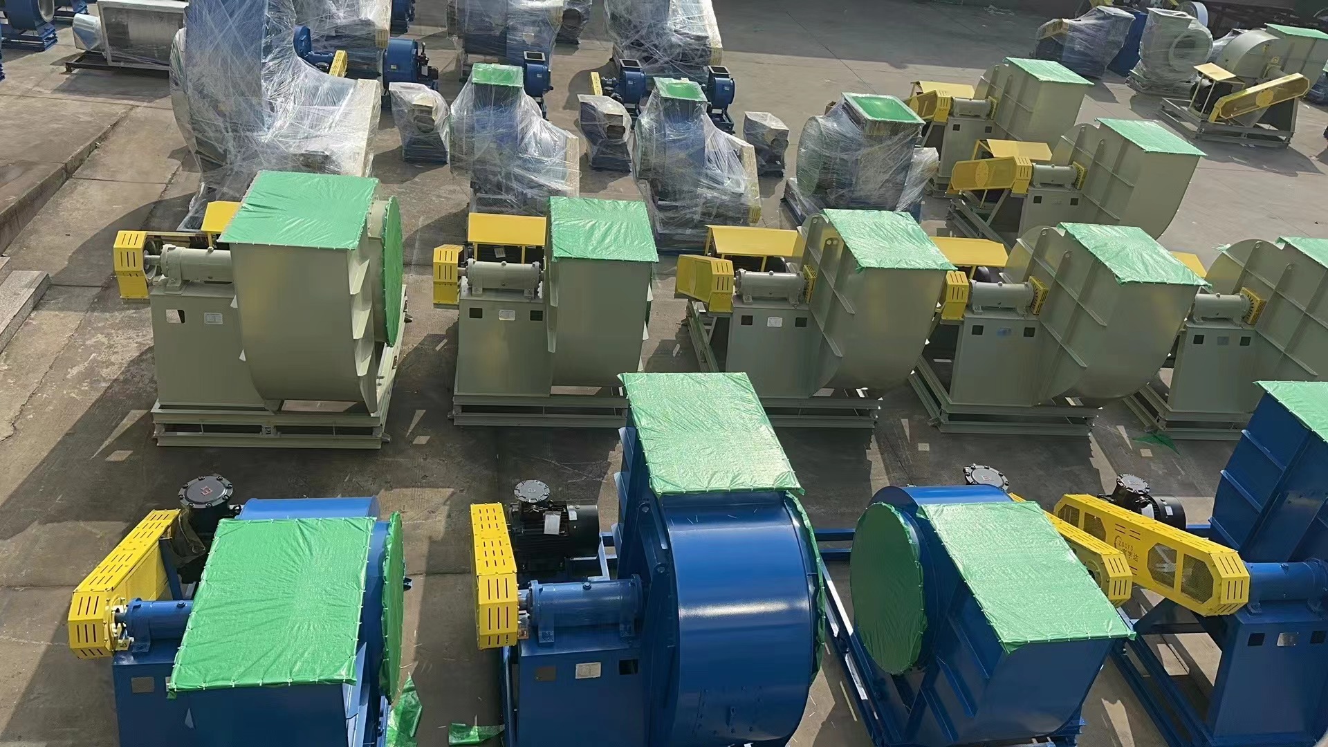 玻璃鋼離心風機組裝與噪音控制